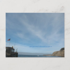 心のはがきを開く ポストカード