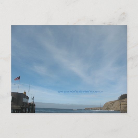 心のはがきを開く ポストカード (正面)