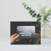 心のはがき内の星 ポストカード (スタンド正面)