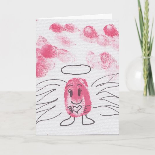 心のふれ合いありがとう サンキューカード (正面)