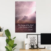 心のエネルギー生命の本質アリストテレス引用文 ポスター (ホームオフィス)