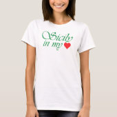 心のシチリア Tシャツ (正面)