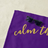 心のビーチ ビーチタオル (インサイチュ)