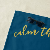 心のビーチ ビーチタオル (インサイチュ)