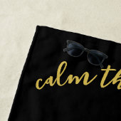 心のビーチ ビーチタオル (インサイチュ)