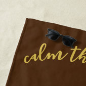 心のビーチ ビーチタオル (インサイチュ)