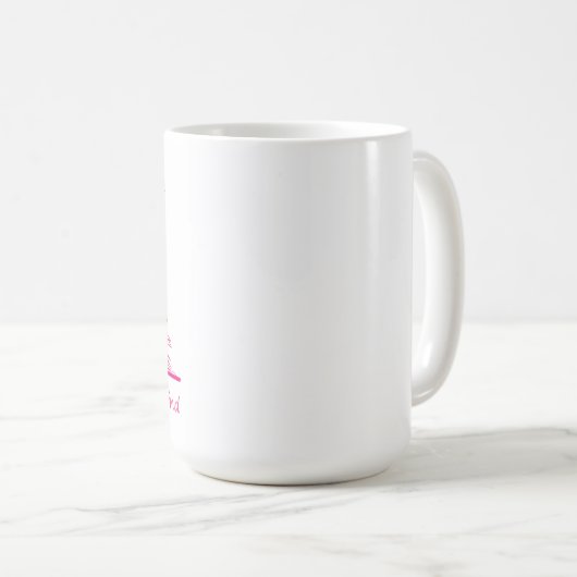 心のマグカップのアイディアに新しい成長 コーヒーマグカップ (正面右)