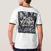 心のヨタバイトの運動量 Tシャツ (裏面)