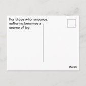 心の中での感情戦争 ポストカード (裏面)