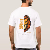 心の中で動く Tシャツ (裏面)