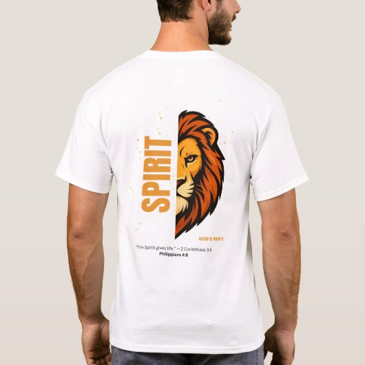 心の中で動く Tシャツ (裏面)