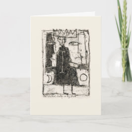 心の中で絶え間なくしゃべっている カード