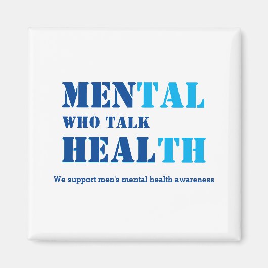 心の中で話す人は癒される マグネット (正面)