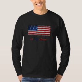 心の中のアメリカ アメリカ国旗 Tシャツ