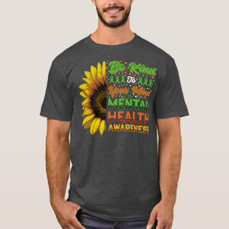 心の中の健康に対する意識を持っている Tシャツ