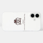 心の中の光、心の美しさの引用携帯ケース Case-Mate iPhoneケース (裏面 (横))