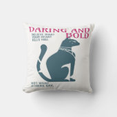 心の中の叫び声信じを解き放つ クッション (正面)