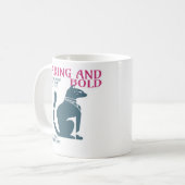 心の中の叫び声信じを解き放つ コーヒーマグカップ (正面左)