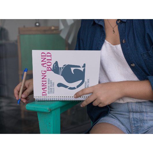 心の中の叫び声信じを解き放つ ノートブック