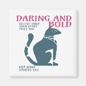 心の中の叫び声信じを解き放つ マグネット (正面)