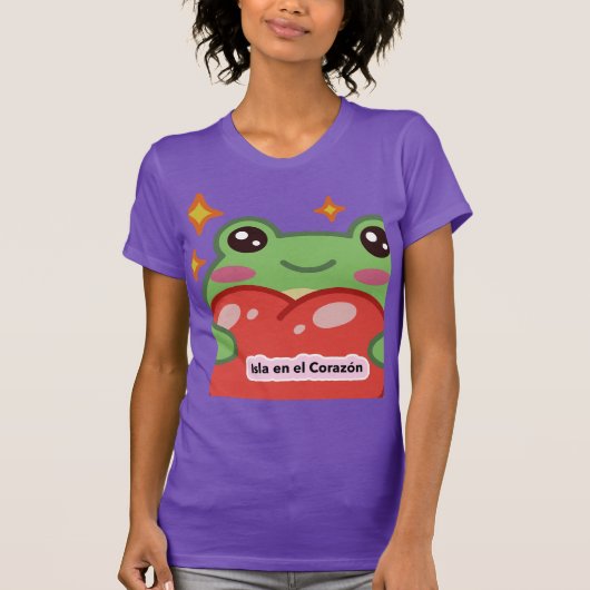 心の中の島 Tシャツ (正面)