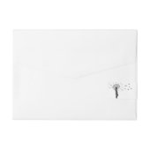 心の中の愛 ラップアラウンド宛名ラベル (裏面)