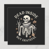 心の中は死んでいるが感謝する シーズンカード (正面/裏面)