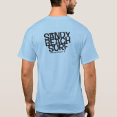 心の体の波の波 Tシャツ (裏面)