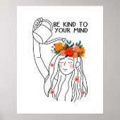 心の健康に優しい ポスター (正面)