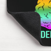 心の健康を理解していないものを判断してはいけない マウスパッド (コーナー)