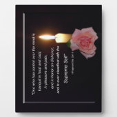 心の制御 – 最高の自己、ギタ引用文プラク フォトプラーク (正面)