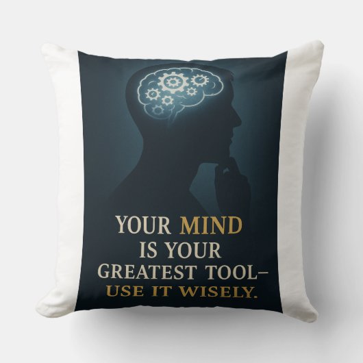 心の力を利用する クッション (正面)