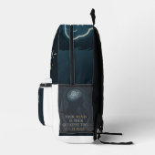 心の力を利用する プリントバックパック (右)