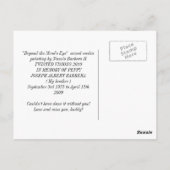 「心の向こうに」 ポストカード (裏面)