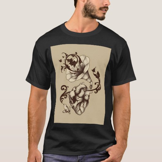 心の声に耳を澄まして Tシャツ (正面)