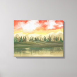 心の孤独 キャンバスプリント