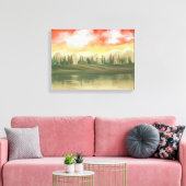 心の孤独 キャンバスプリント (インサイチュ (リビング))