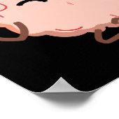 心の平和おもしろい脳瞑想プンダークBG ポスター (角)