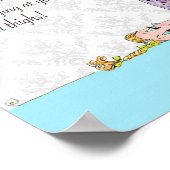 心の平和のためのヨガポーズ ポスター (角)