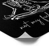 心の平和は私のフォーイングPではなく4つの単語で始まる ポスター (角)