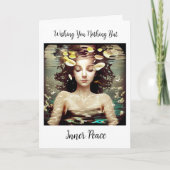 心の平安と調和 カード (正面)