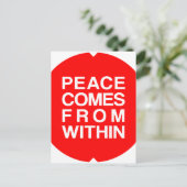 心の平穏は内から ポストカード (スタンド正面)