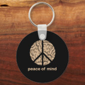 心の平穏 キーホルダー (正面)