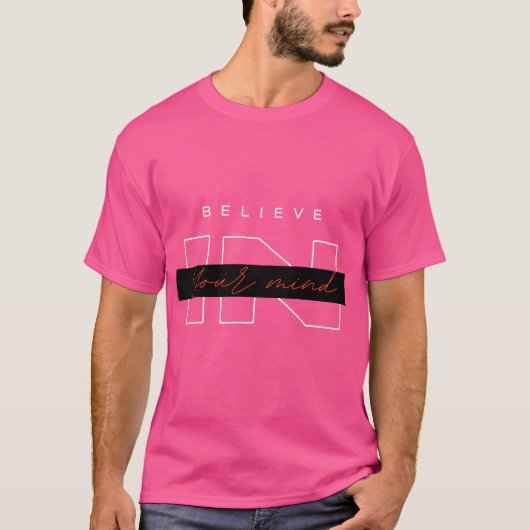 心の底から信じる Tシャツ (正面)