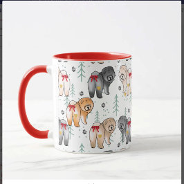 心の底から愛してる 5つの色のチャウ 11オンス マグカップ