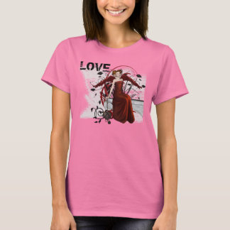 心の弱い、愛 Tシャツ