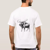 心の強さを解き放つ Tシャツ (裏面)