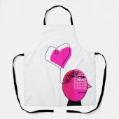 心の愛 エプロン (正面)