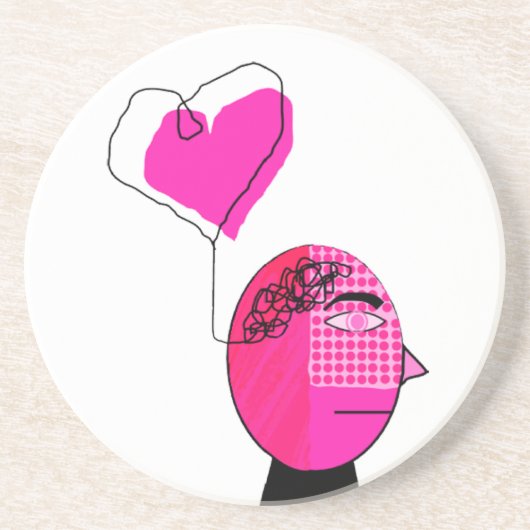 心の愛 コースター (正面)