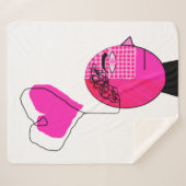 心の愛 シェルパブランケット (正面(横))